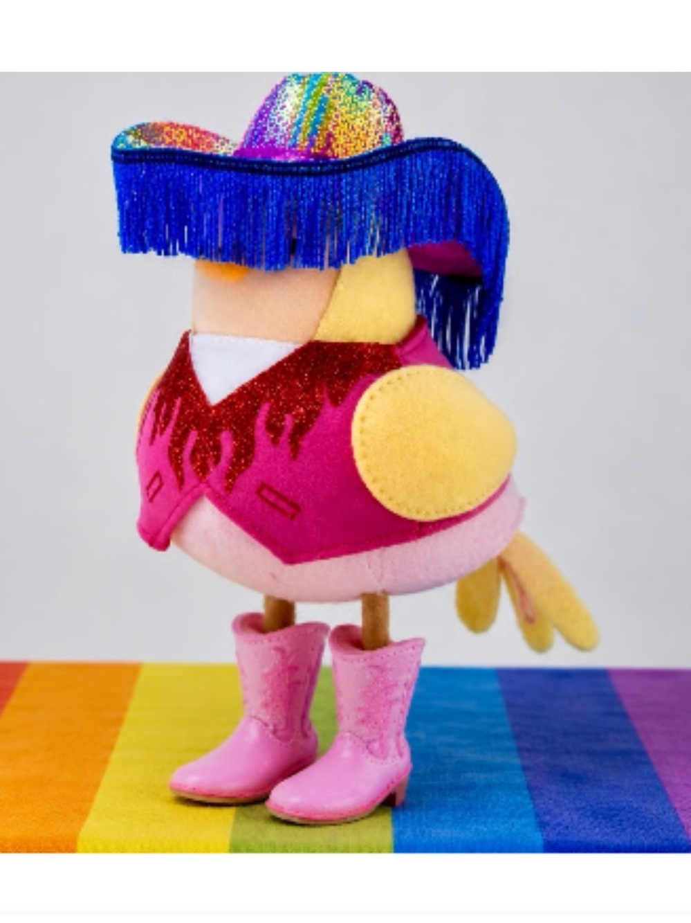 Target Featherly Friends PRIDE Chappell Roan Cowgirl Bird Boots